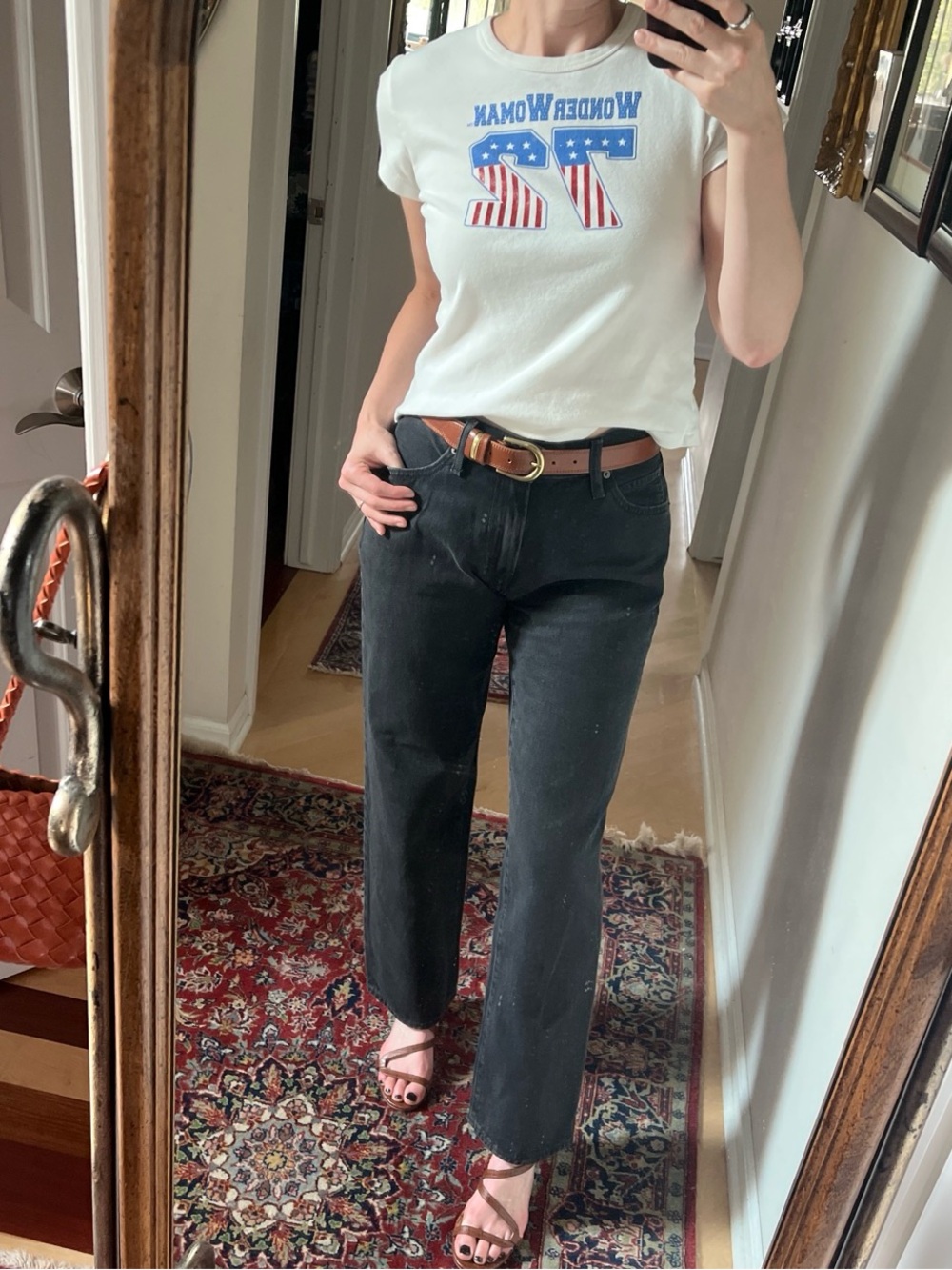 Women’s 94 Baggy Women’s Black Jeans 28/31